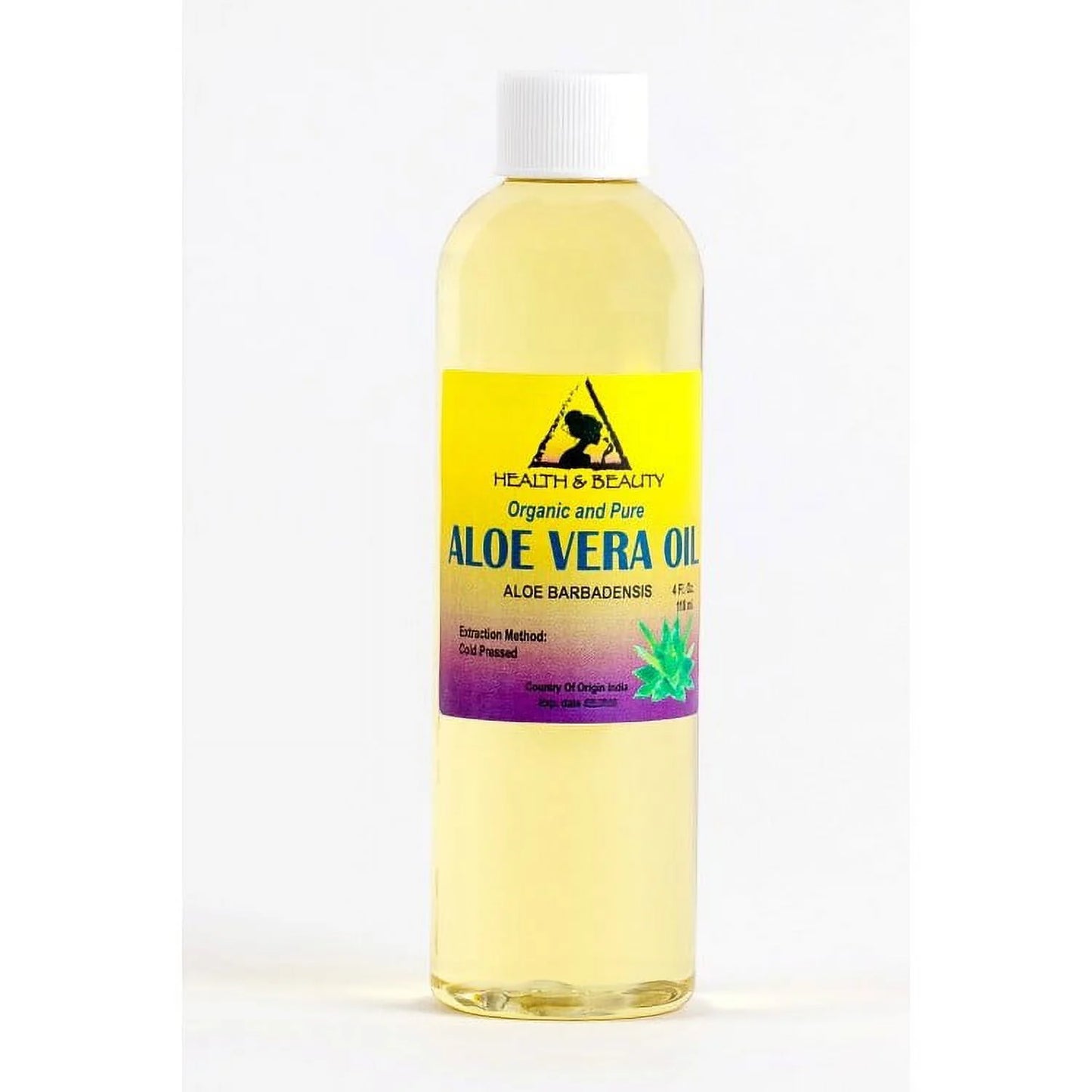 Aloe Vera Oil Organic Carrier Cold Pressed Premium Natural 100% Pure 4 Oz