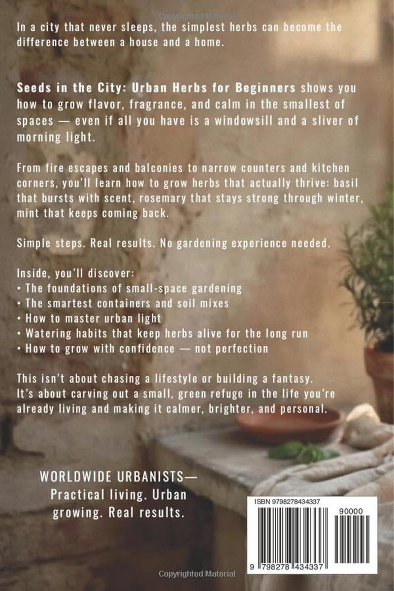 Seeds in the City: Urban Herbs for Beginners