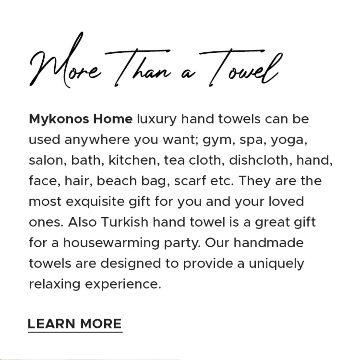 Mykonos 2-Pack Turkish Cotton Hand Towels – Light Gray, 40X19 In, Soft Absorbent Decorative Bathroom Towel Set
