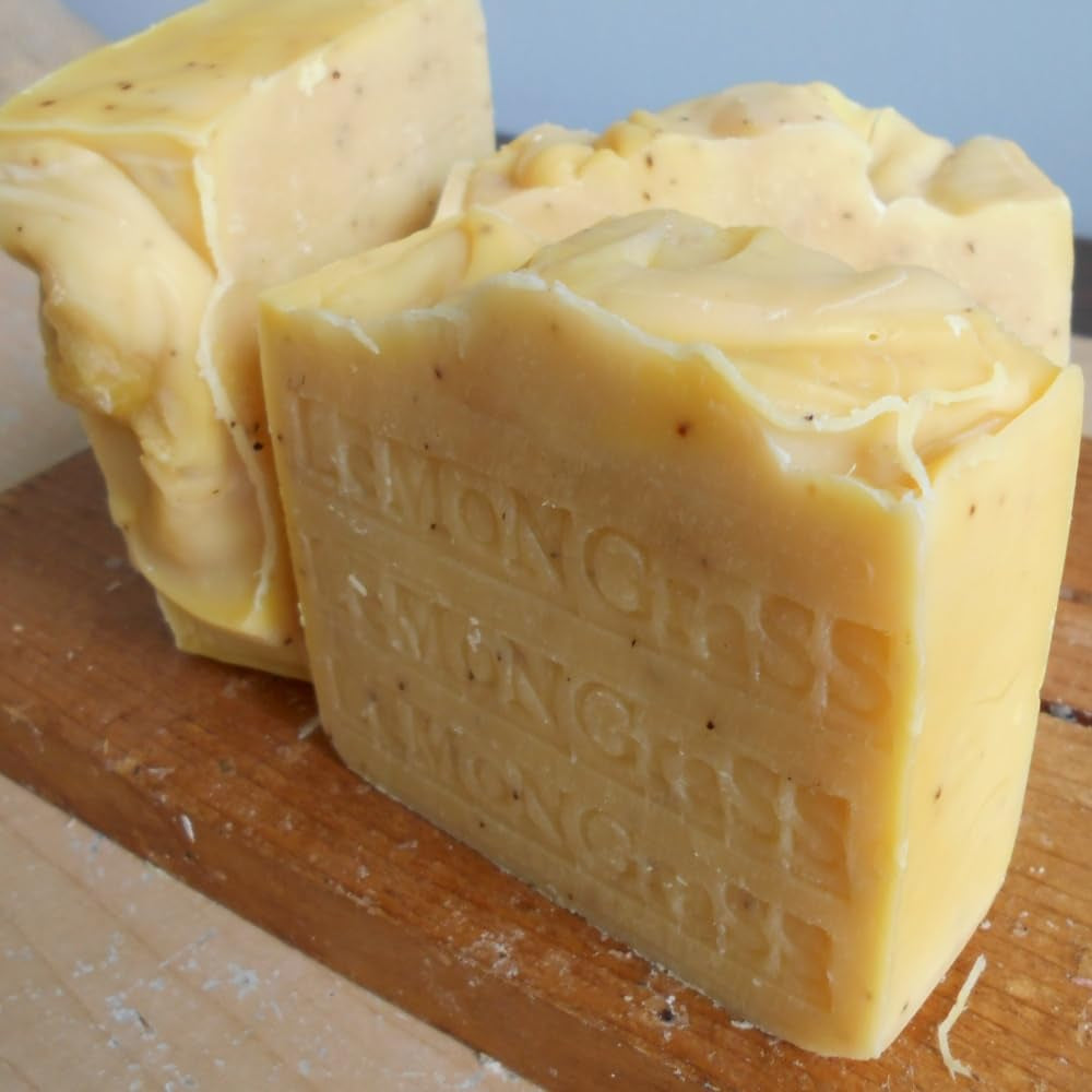 All Natural Handcrafted Lemongrass Soap