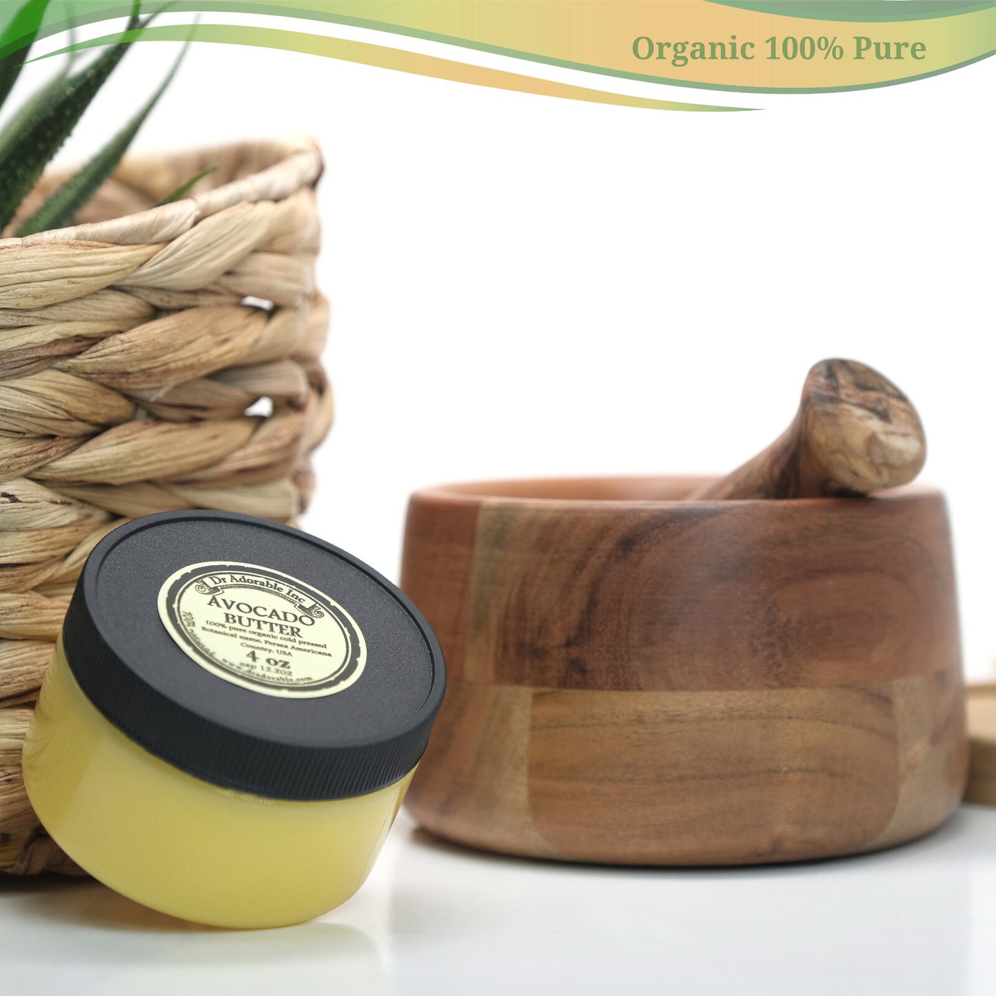 AVOCADO BUTTER ORGANIC 100% NATURAL -Moistorizing Butter-