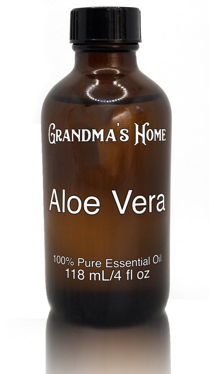 Aloe Vera Oil - 100% Pure and Natural - Sunburn Relief- Hydrating Skin Treatment- 