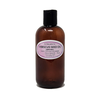 Dr.Adorable Hibiscus Seed Oil Unrefined 100% Pure Cold Pressed Organic Natural