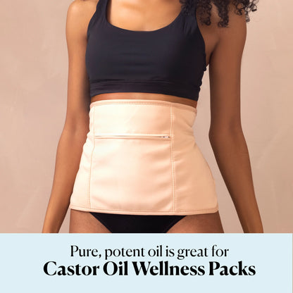 Organic Castor Oil to Condition for Hair, Lashes, and Brows, 6 Fl Oz