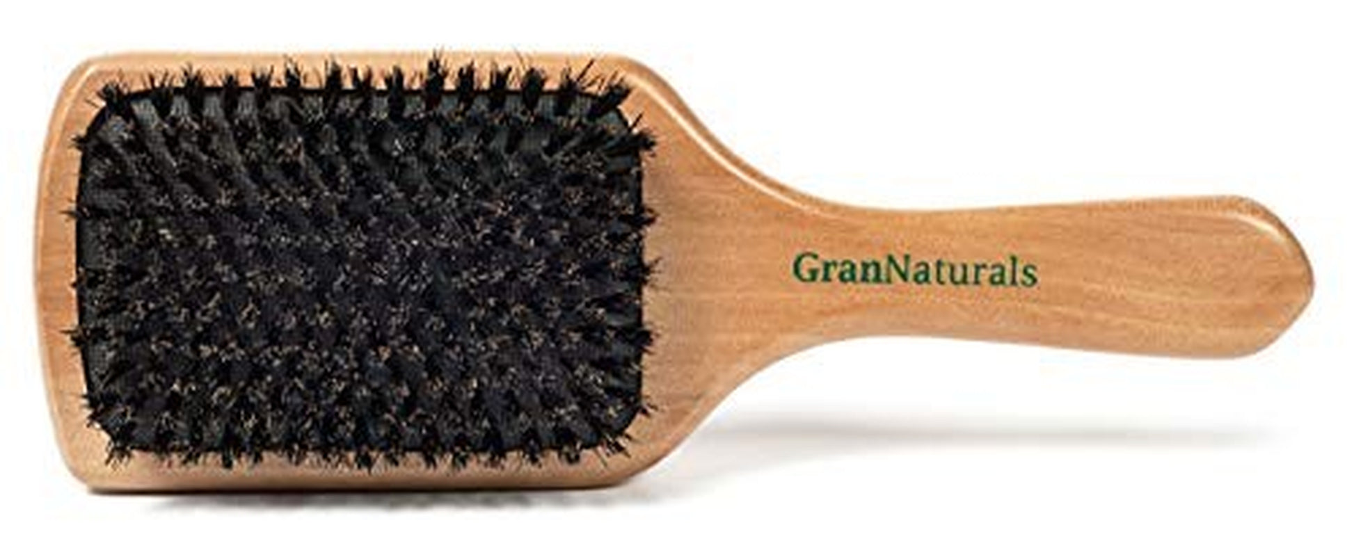 Grannaturals Boar Bristle Smoothing Hair Brush for Women and Men - Medium/Soft