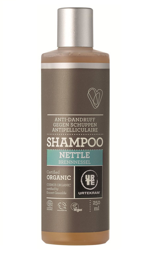 Urtekram Nettle Organic Shampoo 8.4 Fl Oz 250Ml Natural Hair Care
